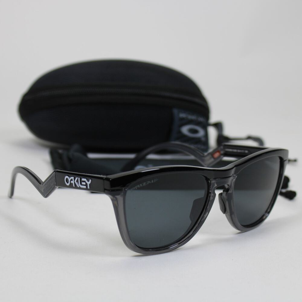 Oakley Frogskins Hybrid Sunglasses OO9289-0355 Black W/ PRIZM Grey Lens